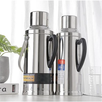 Thermos ya Utupu yenye Mistari ya Kioo